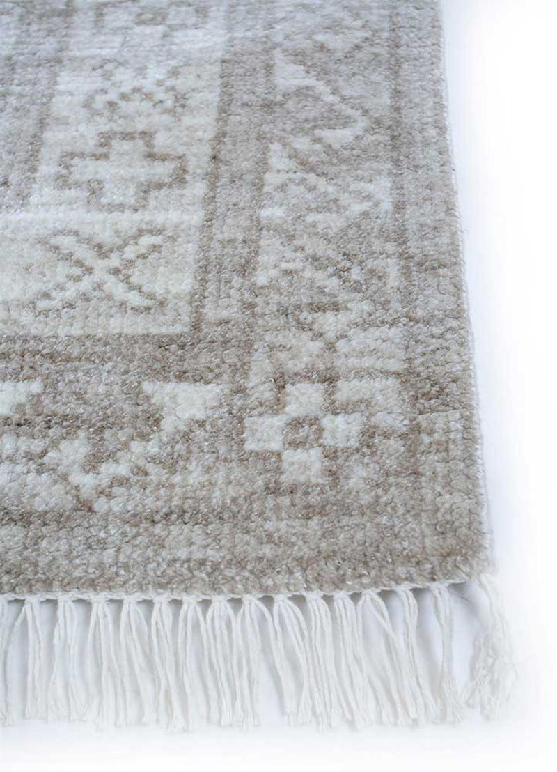 Alfombra de lana - 300 x 240 cm - gris claro