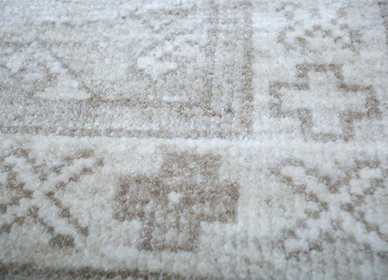 Alfombra de lana - 300 x 240 cm - gris claro