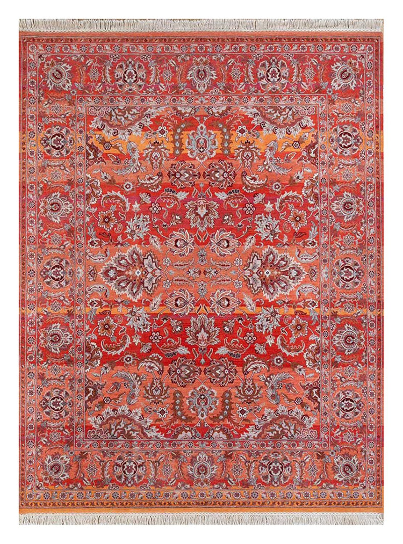 Alfombra de lana - 300 x 240 cm - rojo