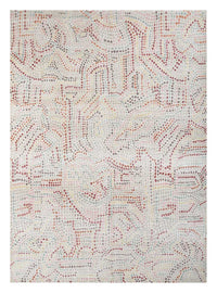 Alfombra de lana - 300 x 240 cm - azul