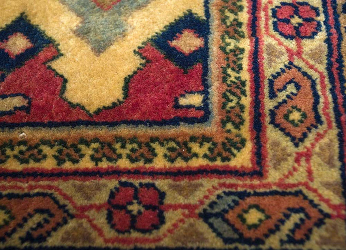 Alfombra de lana - 450 x 360 cm - azul