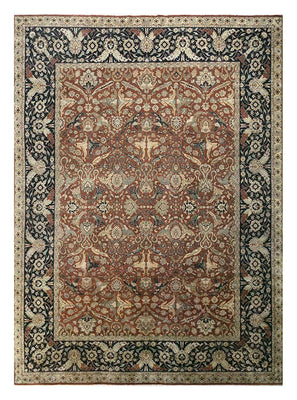 Alfombra de lana - 450 x 360 cm - naranja