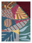 Alfombra de lana - 270 x 180 cm - multicolor