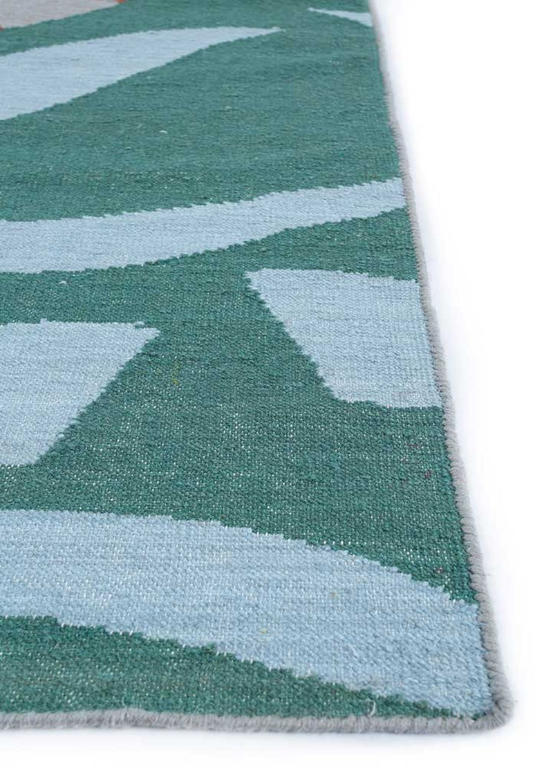 Alfombra de lana - 270 x 180 cm - multicolor
