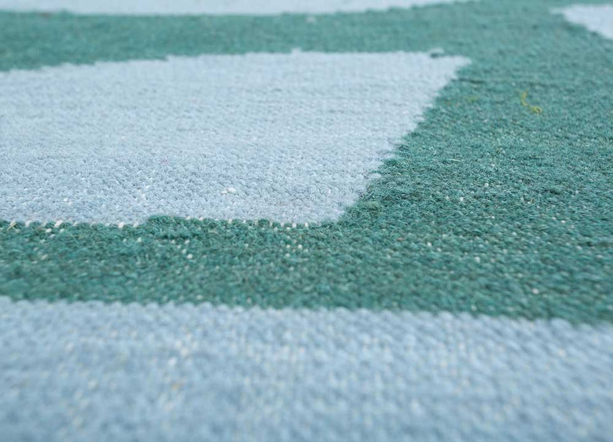 Alfombra de lana - 270 x 180 cm - multicolor