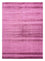 Alfombra de viscosa - 240 x 150 cm - púrpura