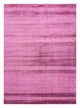 Alfombra de viscosa - 240 x 150 cm - púrpura