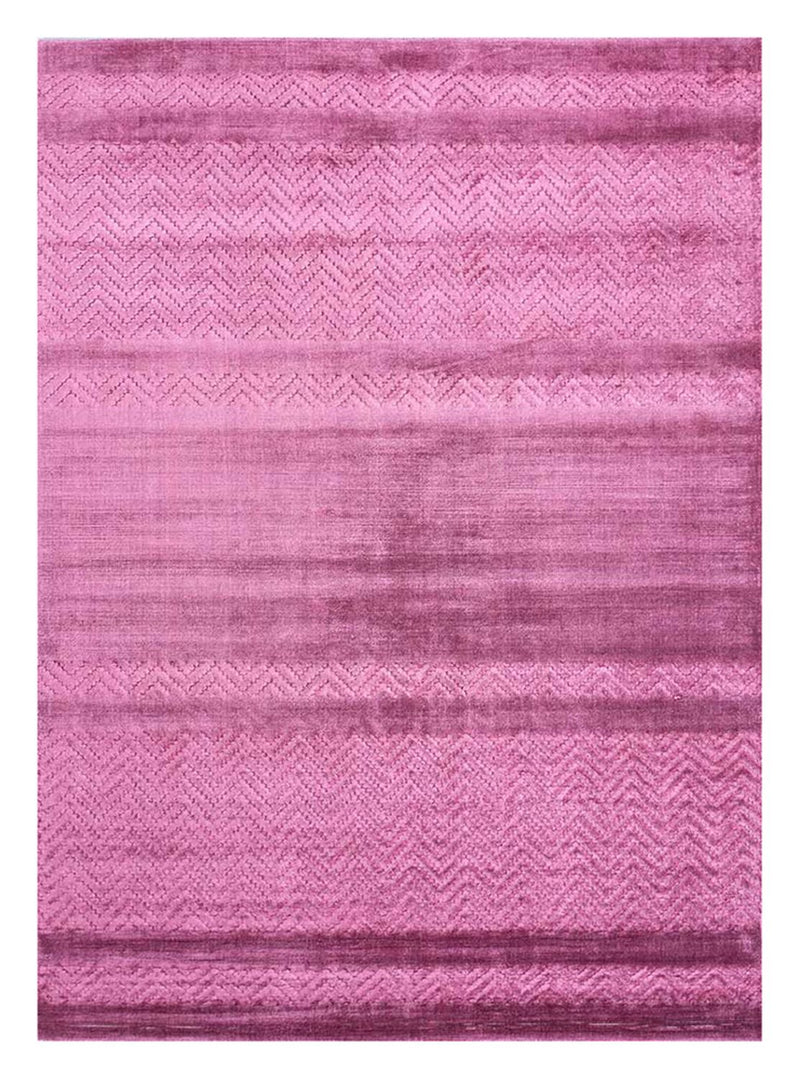 Alfombra de viscosa - 240 x 150 cm - púrpura