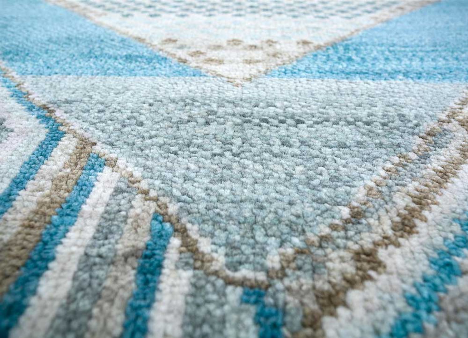 Alfombra de lana - 240 x 150 cm - multicolor