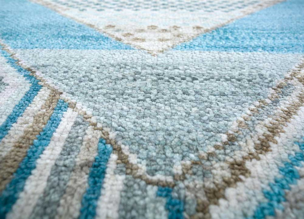 Alfombra de lana - 240 x 150 cm - multicolor