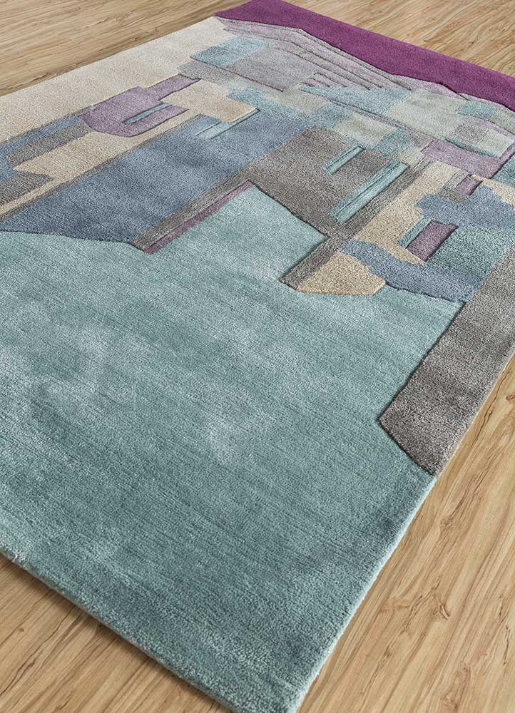 Alfombra de lana - 240 x 150 cm - multicolor