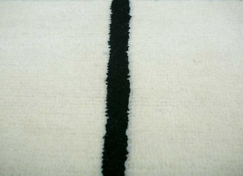 Alfombra de lana - 270 x 180 cm - gris claro