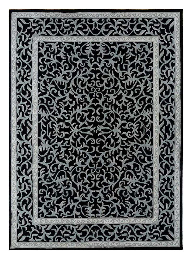 Alfombra de lana - 300 x 240 cm - antracita