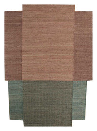 Alfombra de yute - 200 x 140 cm - natural