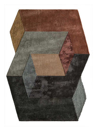 Alfombra de lana - Nehemiah - forma especial