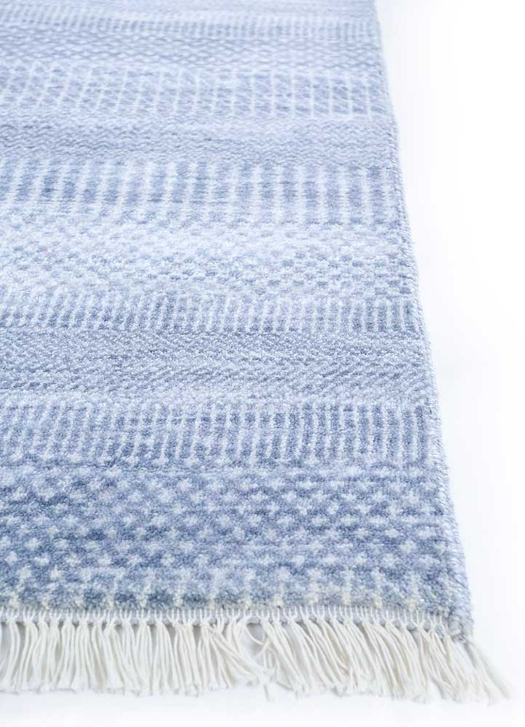 Alfombra de lana - 360 x 270 cm - azul