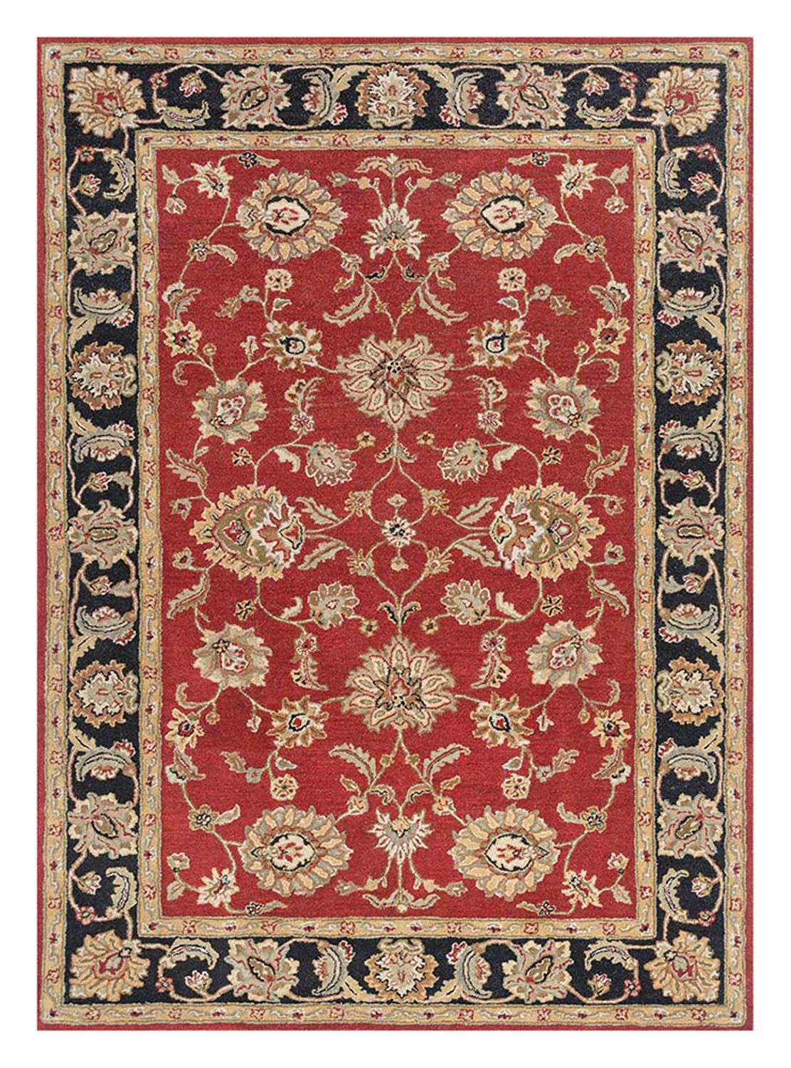 Alfombra de lana - 450 x 360 cm - naranja