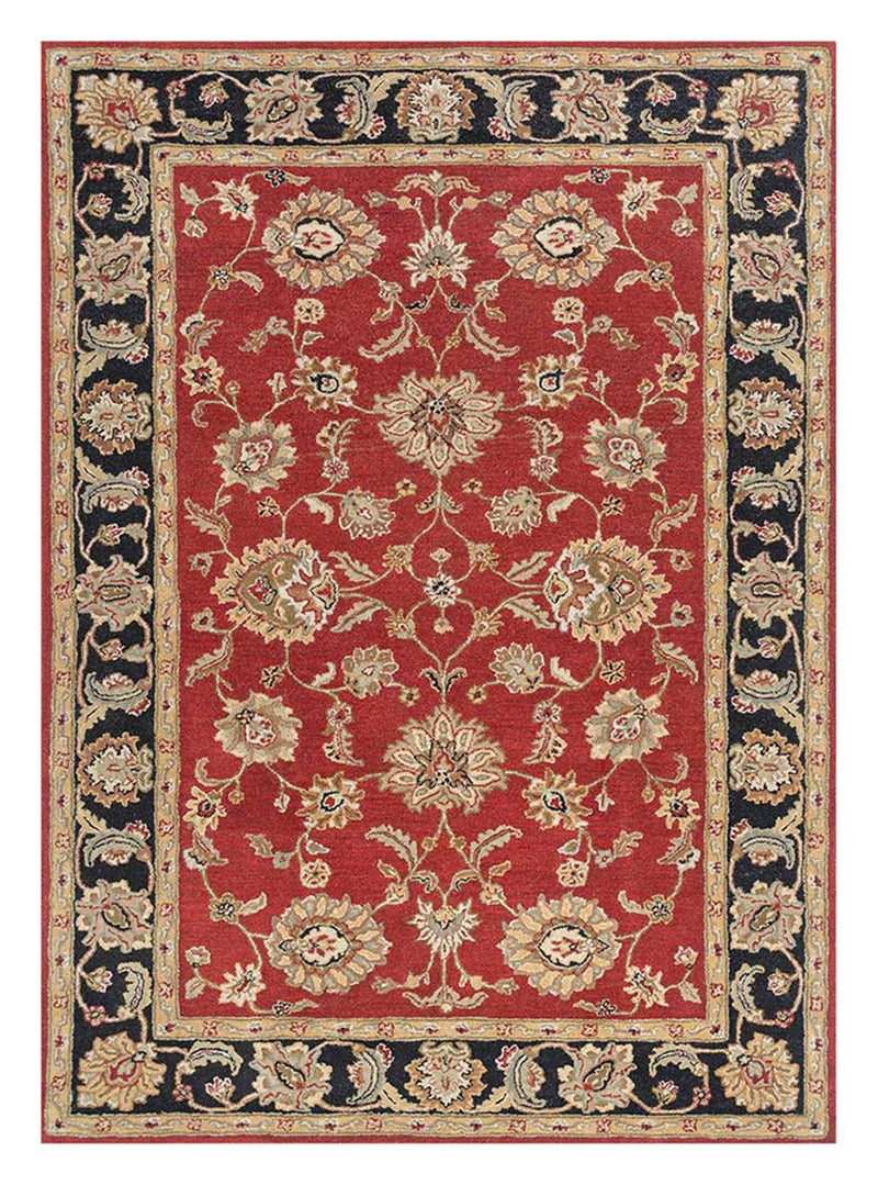 Alfombra de lana - 450 x 360 cm - naranja