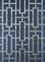 Alfombra de lana - 270 x 180 cm - azul