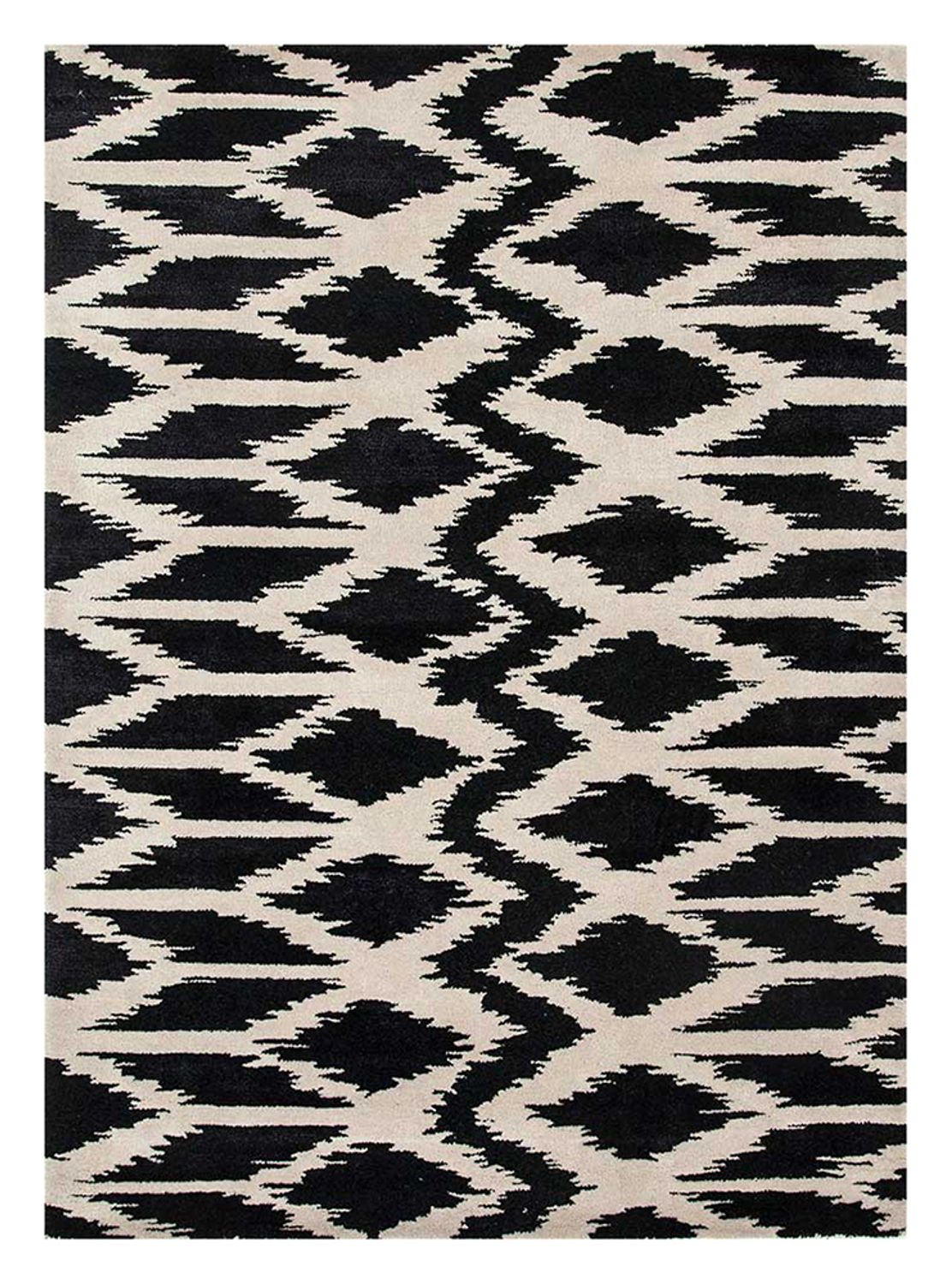 Alfombra de lana - 240 x 150 cm - multicolor