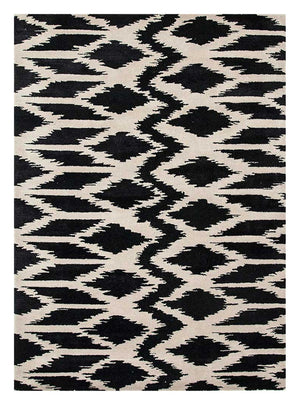 Alfombra de lana - 240 x 150 cm - multicolor
