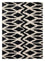 Alfombra de lana - 240 x 150 cm - multicolor