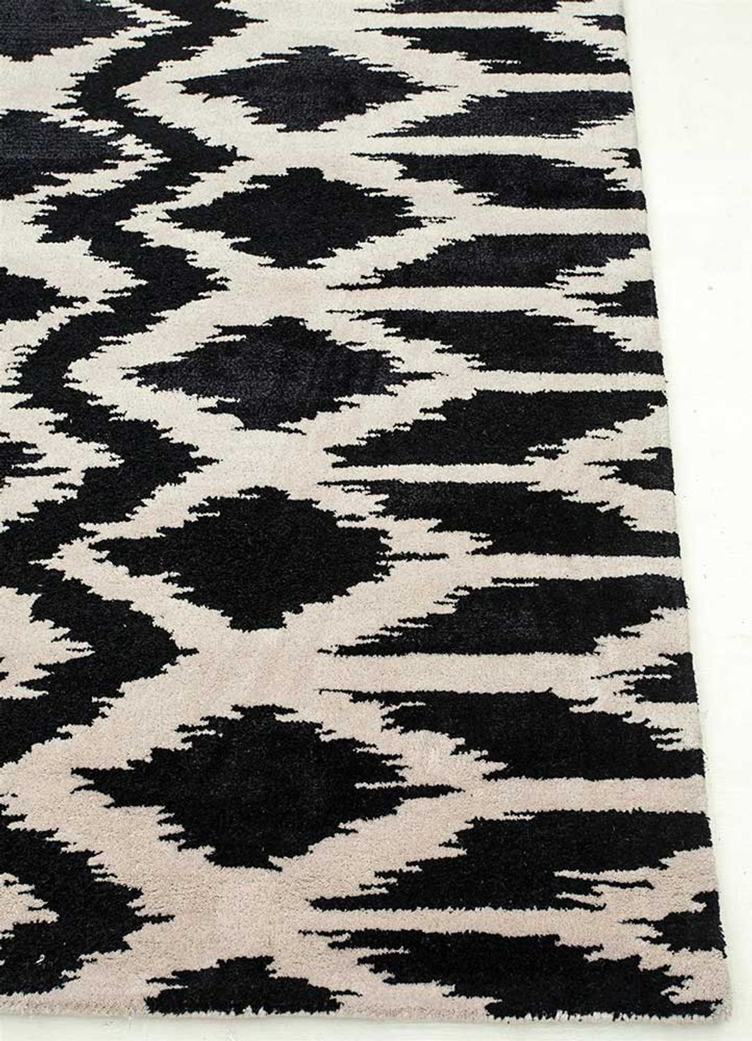 Alfombra de lana - 240 x 150 cm - multicolor