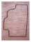 Alfombra de lana - 210 x 150 cm - naranja