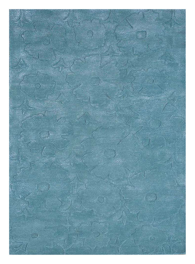Alfombra de lana - 270 x 180 cm - turquesa