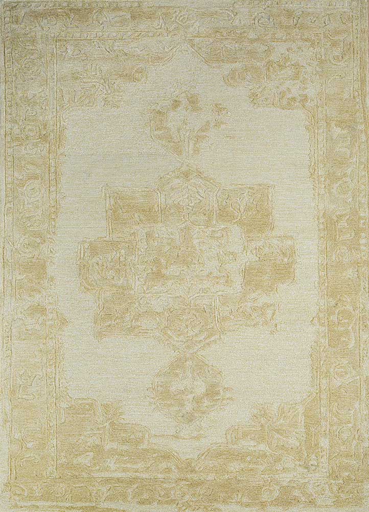 Alfombra de lana - 270 x 180 cm - oro