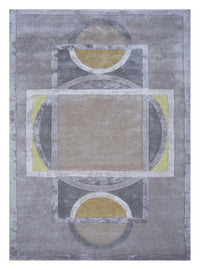 Alfombra de lana - 270 x 180 cm - púrpura