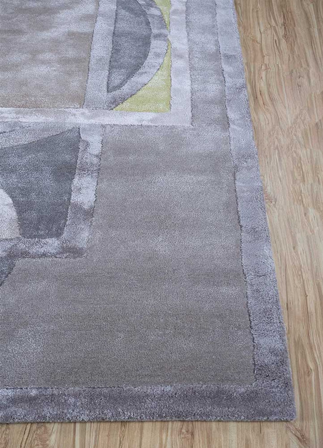 Alfombra de lana - 270 x 180 cm - púrpura