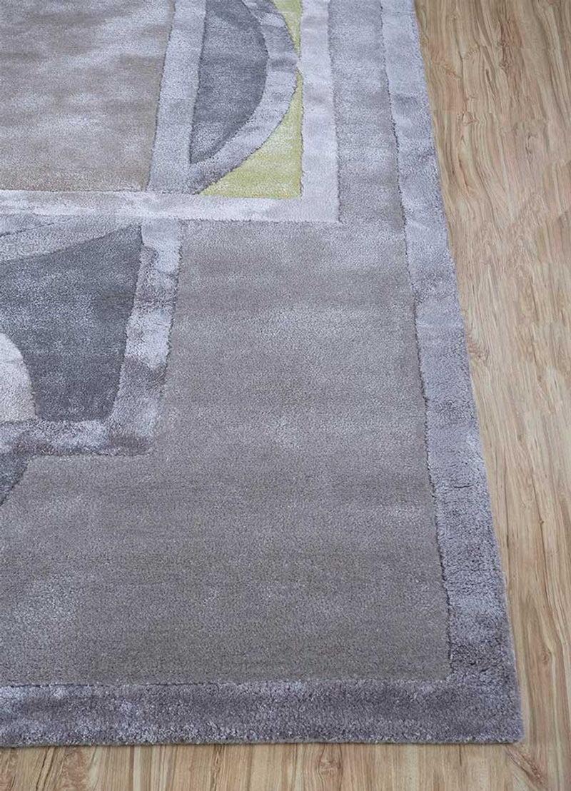 Alfombra de lana - 270 x 180 cm - púrpura