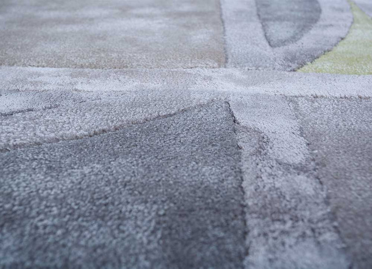 Alfombra de lana - 270 x 180 cm - púrpura