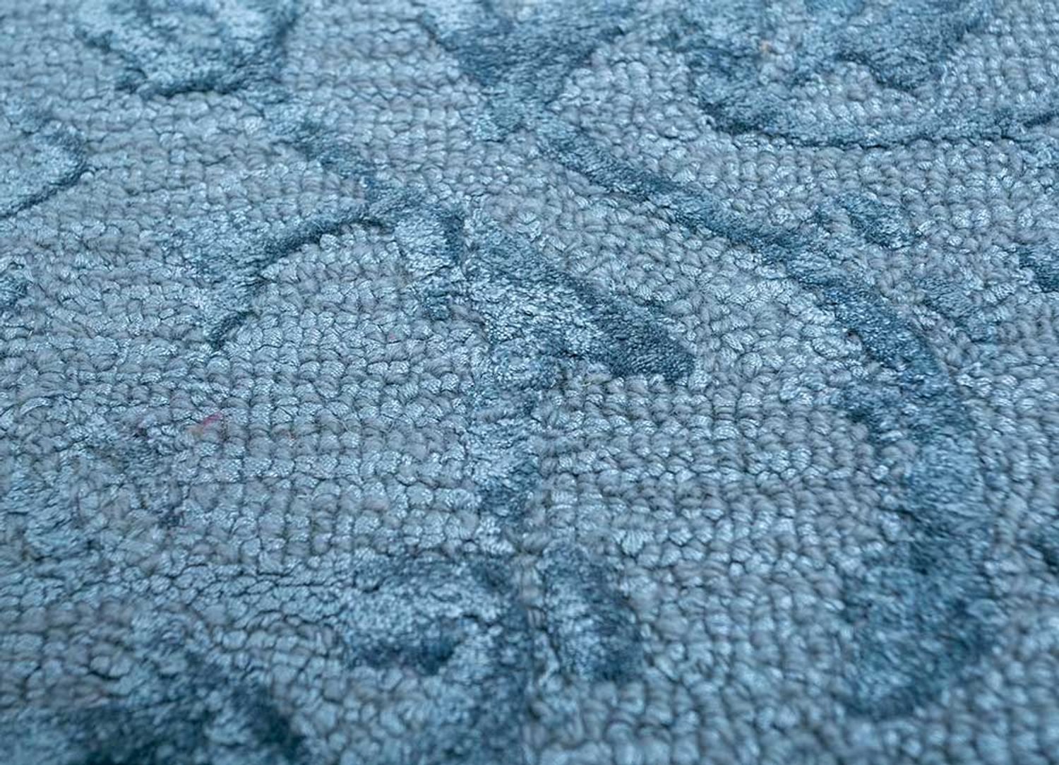 Alfombra de lana - 270 x 180 cm - azul