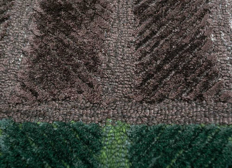 Alfombra de lana - 270 x 180 cm - multicolor