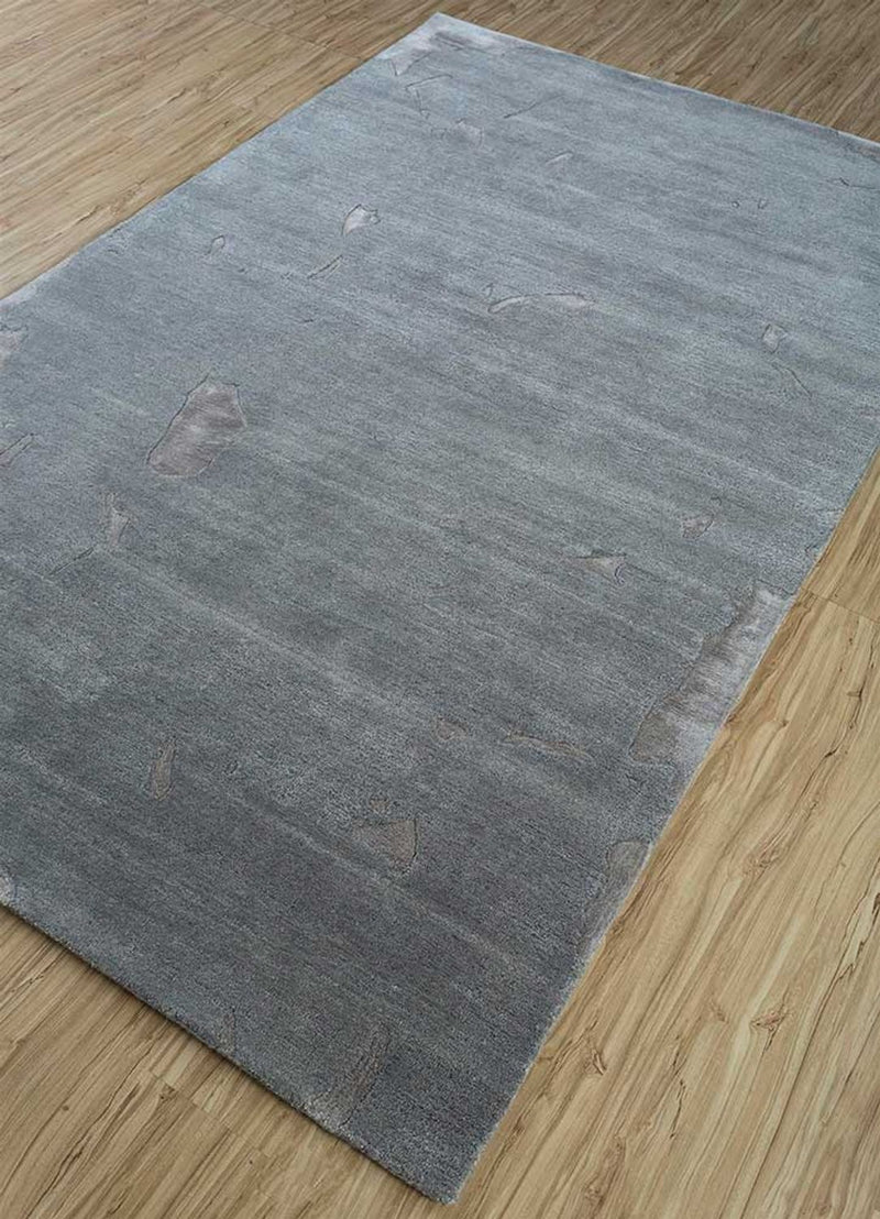 Alfombra de lana - 270 x 180 cm - gris