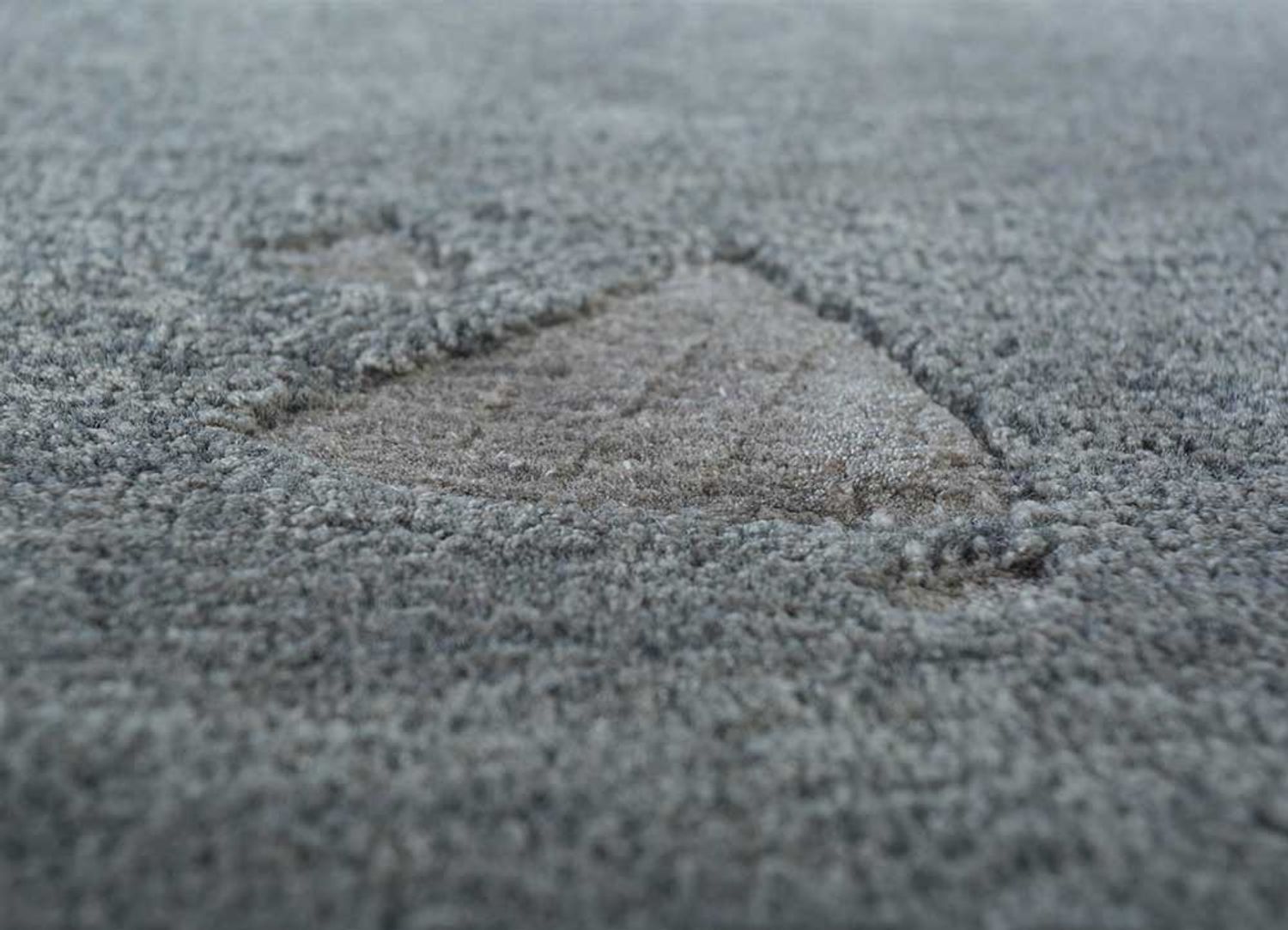 Alfombra de lana - 270 x 180 cm - gris