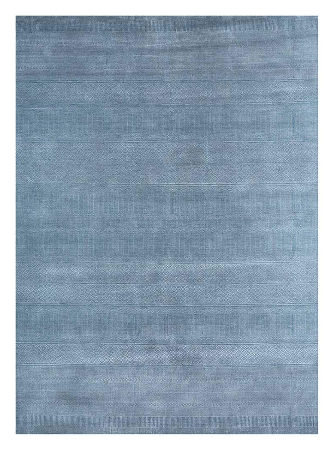 Alfombra de lana - 300 x 240 cm - azul