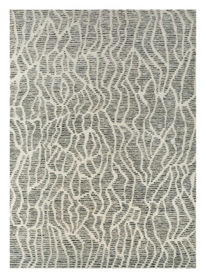 Alfombra de lana - 300 x 240 cm - gris