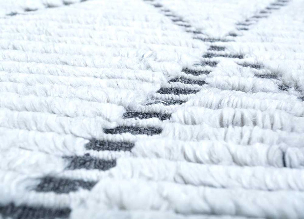 Alfombra de lana - 300 x 240 cm - crema