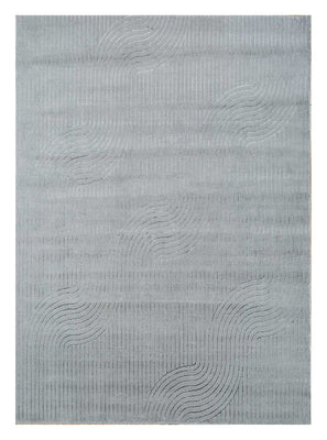 Alfombra de lana - 300 x 240 cm - gris