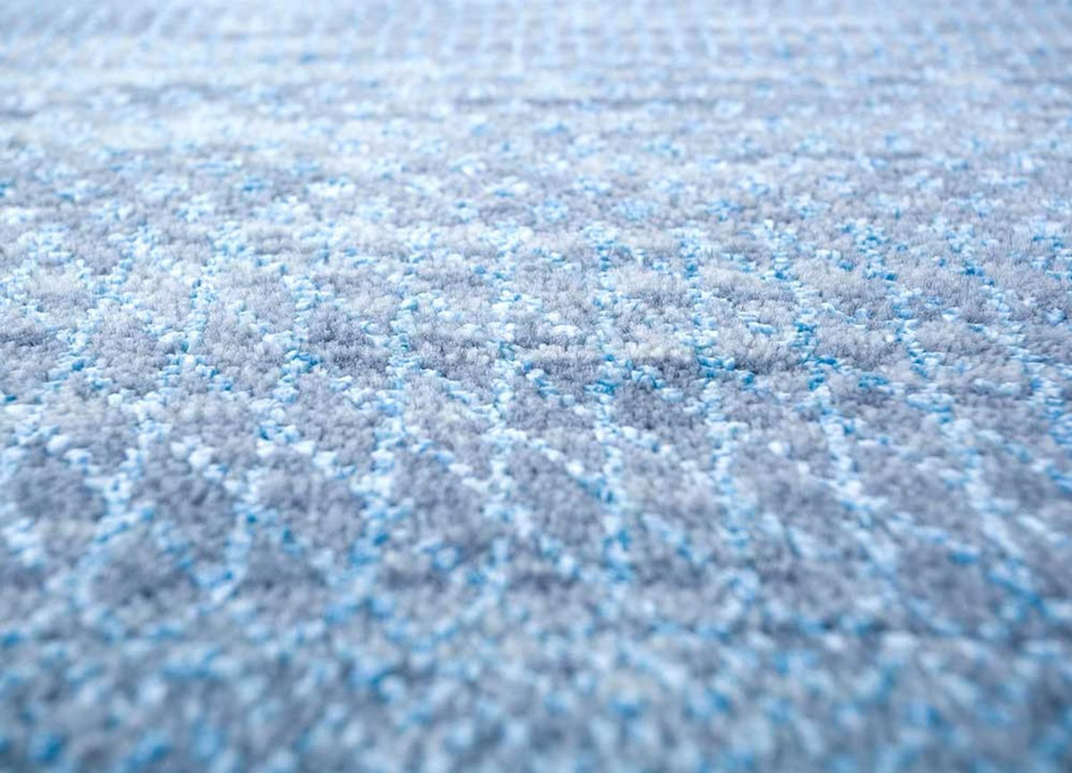 Alfombra de lana - 270 x 180 cm - azul marino