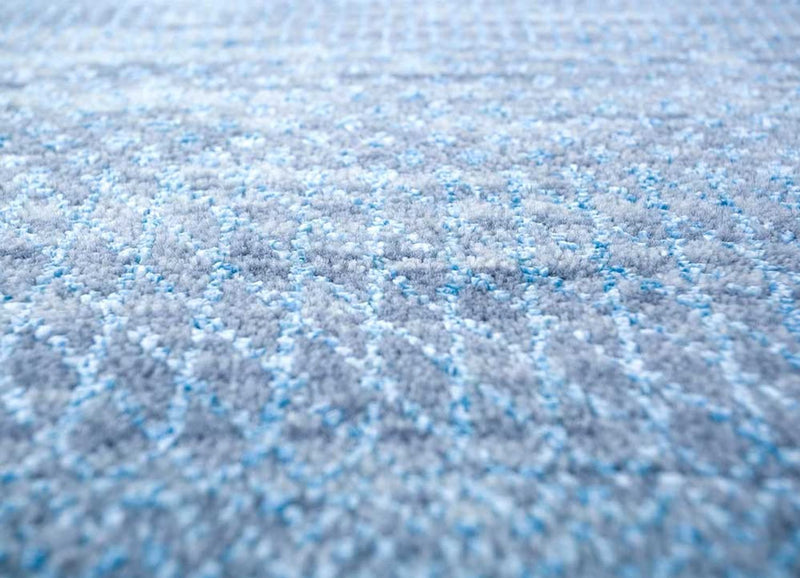 Alfombra de lana - 270 x 180 cm - azul marino