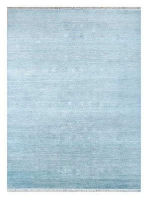 Alfombra de lana - 300 x 240 cm - azul claro