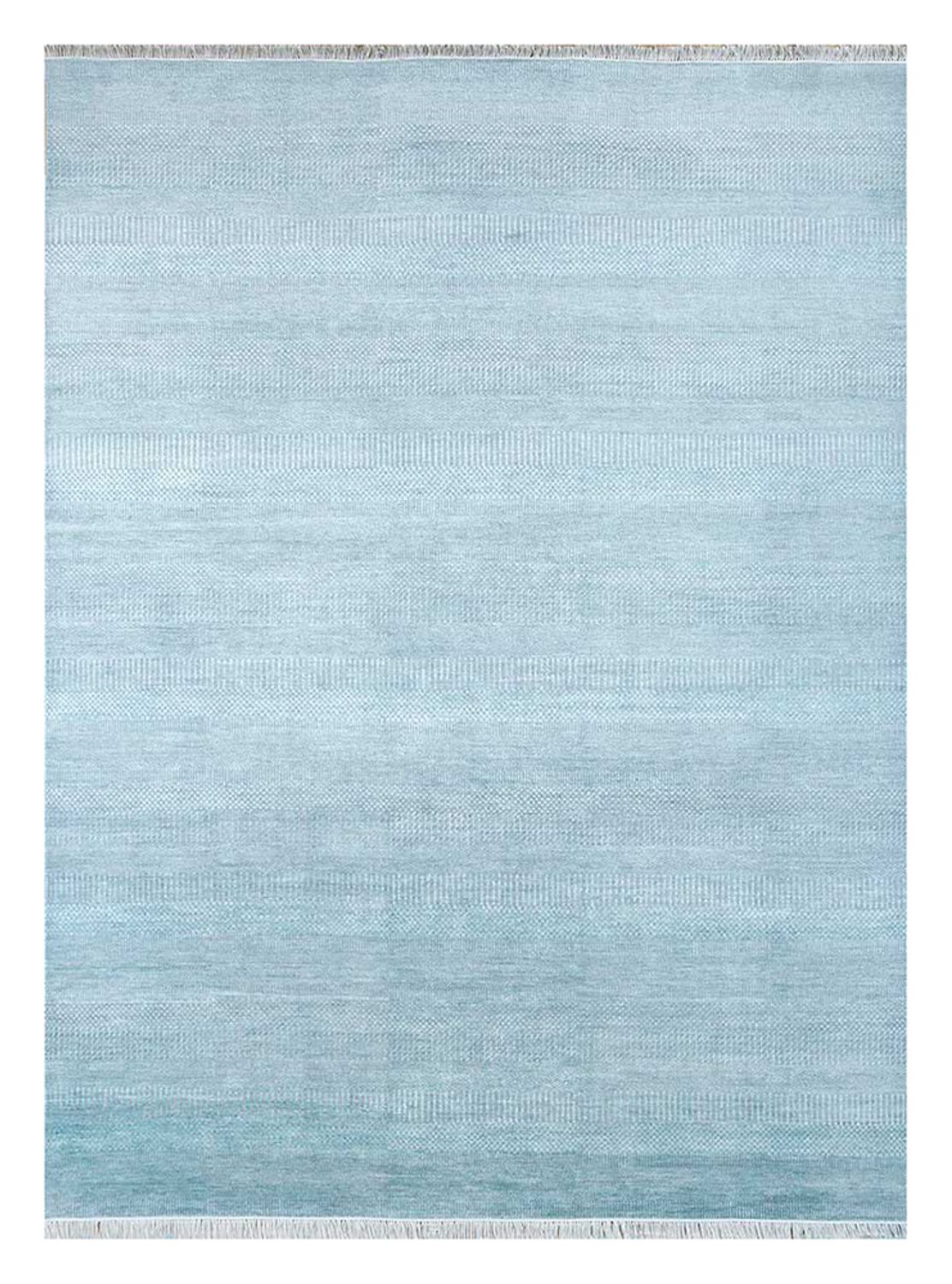 Alfombra de lana - 300 x 240 cm - azul claro