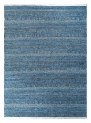 Alfombra de lana - 360 x 270 cm - azul oscuro