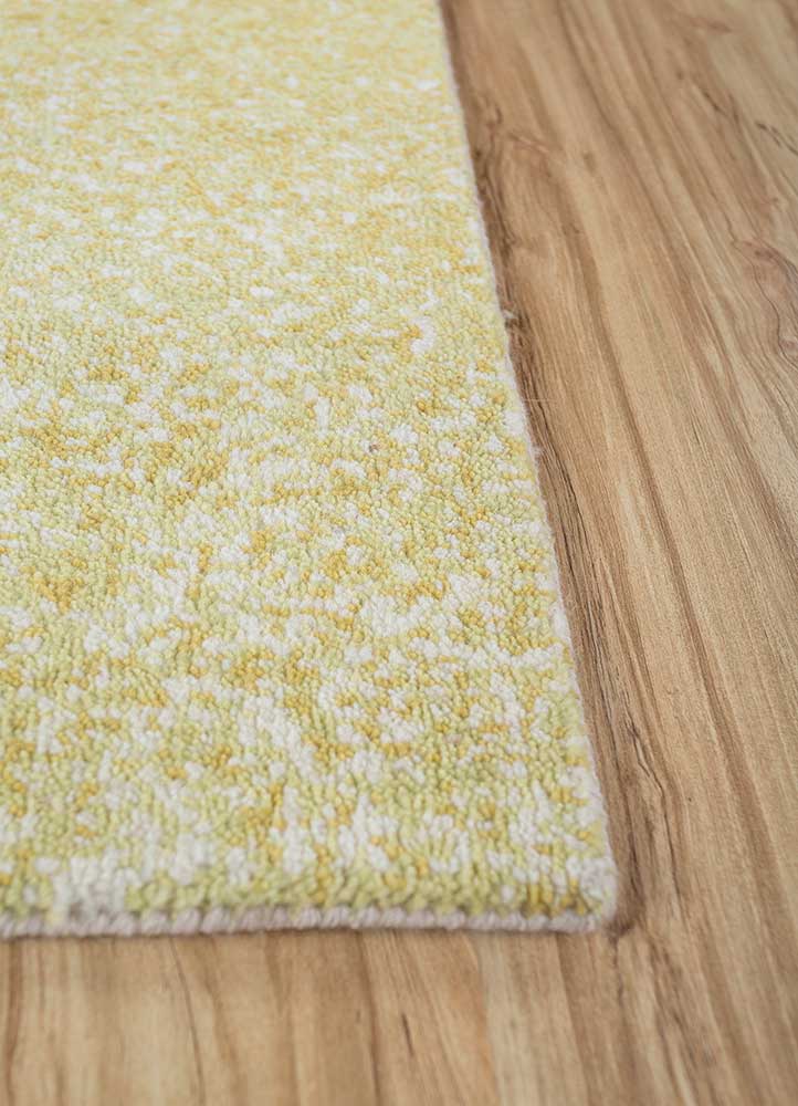 Alfombra de lana - 90 x 60 cm - verde oliva