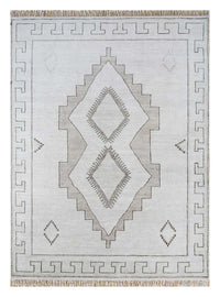 Alfombra de lana - 300 x 240 cm - gris claro