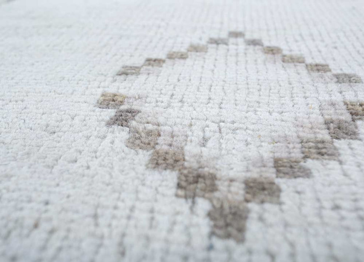 Alfombra de lana - 300 x 240 cm - gris claro